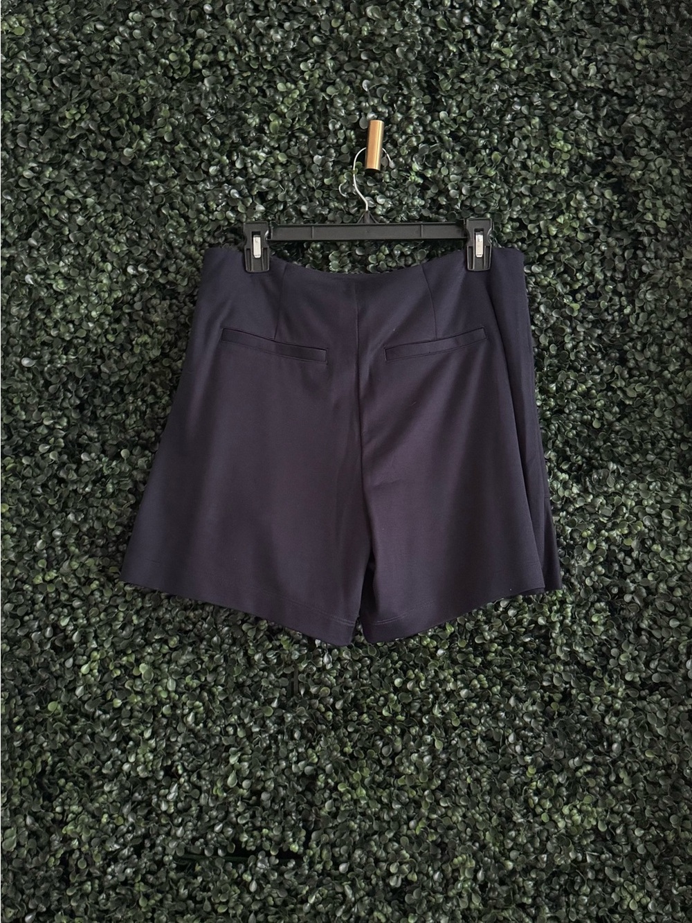 CAbi Navy Women's Skort with Subtle Ruffle at Hem - Picture 4 of 6